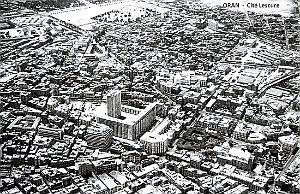 Oran - Cite Lescure - Vue aerienne